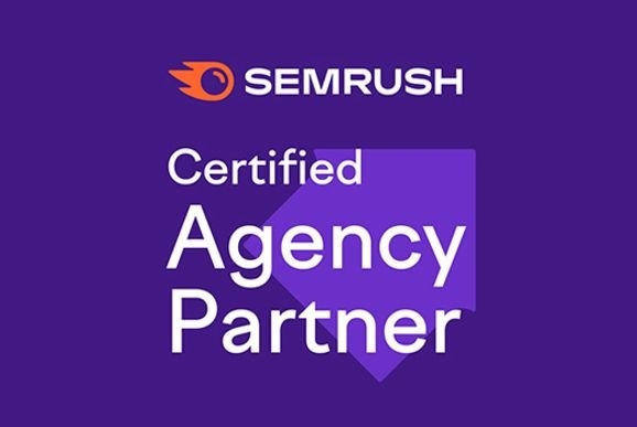 SEMrush Certified Agency Partner